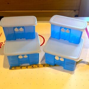 Vintage Tupperware Fridgesmart containers (set of 4 with lids)